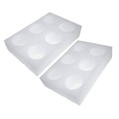 DINHEAROM 2Pcs Drink Carrier Tray Beverage Takeout Accessory for Secure Transport of Milk Tea More Pearl Material for Hot Cold Drinks