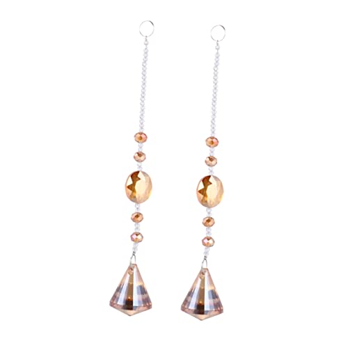 Mikikit Hanging Crystal Ball Prisms Window Suncatchers for Windows Chandelier Beads Wedding Decor Home Decorations