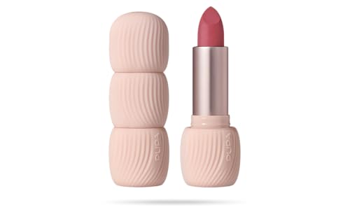 Pupa Rossetto My Crush Colore Matte Intenso e Morbido a Lunga Durata - Texture Scorrevole e Setosa per Labbra Lisce e Vellutate, con Estratto di Avocado - In 15 Varianti Colore (021 At First Blush)