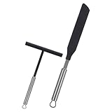 Photo Gallery aboofan spatola per crepe in acciaio attrezzo per spalmare su crêpes e pancake utensile ergonomico per case ristoranti e negozi alimentari Photo Gallery aboofan spatola per crepe in acciaio attrezzo per spalmare su crêpes e pancake utensile ergonomico per case ristoranti e negozi alimentari