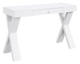 Convenience Concepts Newport 1 Drawer Desk, White