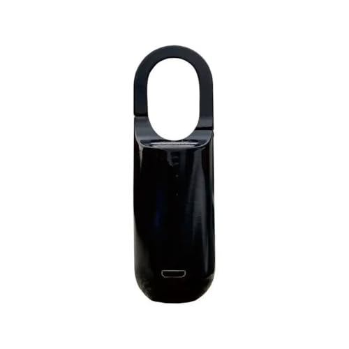 Type de cadenas à empreintes digitales, 10 groupes de bagages(Black)