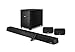 Polk Audio MagniFi Max AX SR 7.1.2 Channel Sound Bar with 10" Wireless Subwoofer & SR2 Surround Speakers, Dolby Atmos & DTS:X Certified, Black