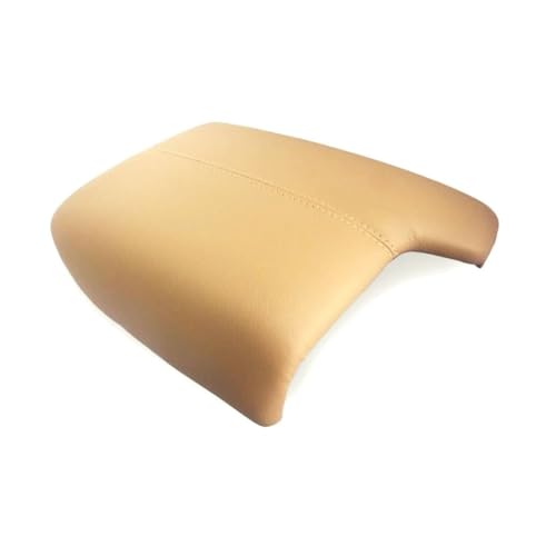 Aieosnif Center Console Armrest Leather Synthetic Cover Beige for Honda for Accord 2013-2017 1pc HON-1317