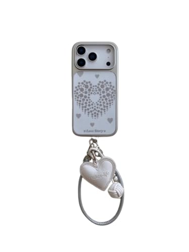 GuoDuo iPhone�p �n�[�g�͗l ���}���`�b�N �X�^�C���b�V�� �V���o�[ ���F �����V�[�� �������� �A�C�t�H��14 iPhone16/15 ProMax�Ή��i���Ccase17)