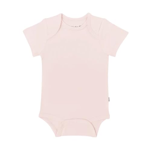 Image of KYTE BABY Short Sleeve Unisex Baby Bodysuits, Rayon Made From Bamboo Material