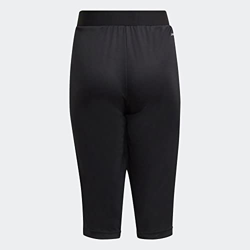 adidas Calça unissex infantil Tiro 21 3/4, Preto, Medium