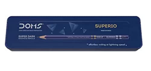 Tin Box Pack | Smooth Writing | Innovative Groove For Perfect Grip | Use For Sketching & Drawing | Pack Of 1