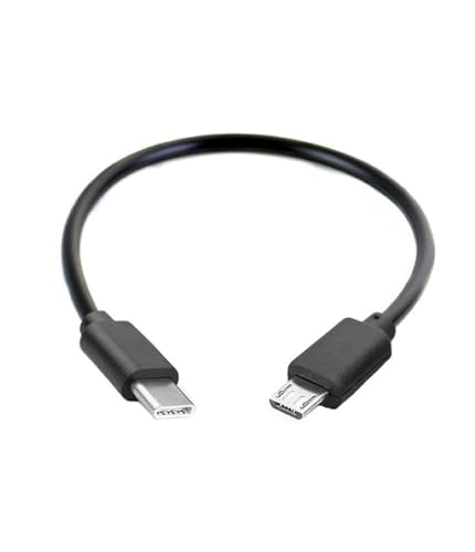 Image of DUXIAOSHA USB C to Micro USB Cable - Type C to Micro USB Cable Compatible with Galaxy S7/S7, HTC One/10 and More - 30CM