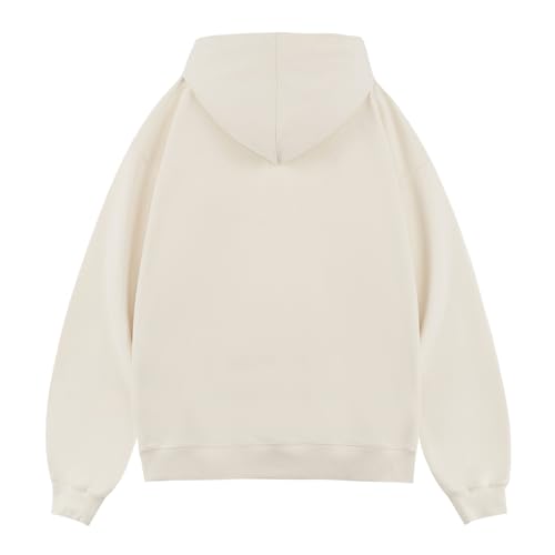 Men's Casual Sweatshirt Full Zip Up Hooded Soft Cotton Heavyweight Solid Sweatshirt with Pockets2