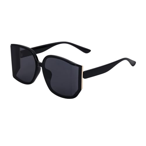 Lunettes de soleil carrées surdimensionnées femmes monture féminine verres de luxe