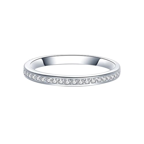 Alliance femme moderne en argent 925 le cadeau de mariage et de fiançailles idéal