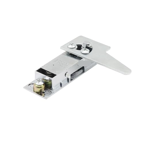 Serrure à bouton MS603 blanche sans clé pour boîtier électrique standard - 8