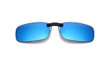 NAVARCH Polarisierte Sonnenbrille für Brillenträger Überzieh-Sonnenbrille überzieh Sonnenbrille Unisex für Brille im Freien/Fahren/Angeln