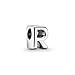 PANDORA Letter R Alphabet Charm - Compatible Moments Bracelets - Jewelry for Women - Gift for Women in Your Life - Made with Sterling Silver