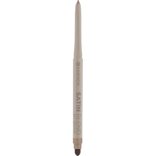 essence Delineador de ojos en gel SATIN BLEND, de larga duración, de gran pigmentación, reluciente (0.22g)