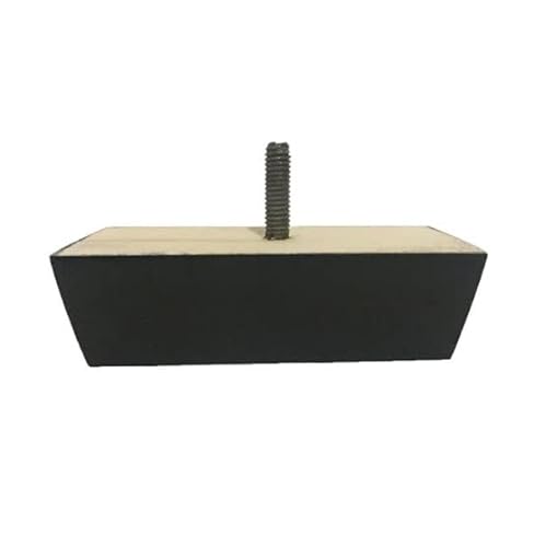 Pé Retangular Imbuia Sofá Estofados 3cm 11cm Kit 8 Pezinhos (IMBUIA)