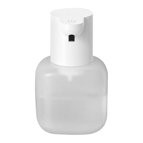 Dispensador de jabón con detector de movimiento, dispensador de jabón líquido para cocina y baño, dispensador automático de jabón de gran volumen con función de recarga para parejas y colegas