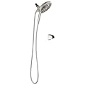 Delta Faucet 7-Setting In2ition Dual Shower Head with Handheld Spray, Brushed Nickel Shower Head with Hose, Showerheads & Handheld Showers, Handheld Shower Heads, Satin Nickel 75687DSN
