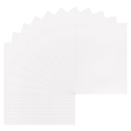 WANDIC 20 Blatt Blumenpresse, Papier, Zubehör für professionelle Blumenpresse, saugfähig, Ersatz, für Bastelarbeiten, zum Lernen im Freien