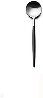 CutipolGOA black silver Series tea/coffee spoon/scoop 1 piece