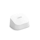 Amplificateur Wi-Fi maillé Amazon eero 6 | Couvre jusqu'à 140 m² | Possibilité de connecter plus de 75 appareils | Étend le réseau eero existant | 1 pièce | Modèle 2021