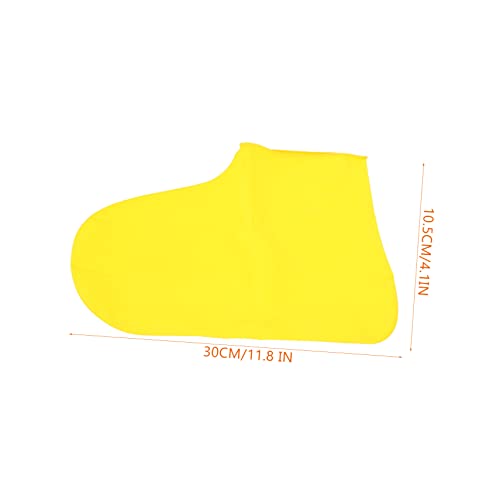 2 Pares de Cubiertas de Botas Antideslizantes para Lluvia Protectores para Calzado para Ciclismo para Deportes al Aire Libre Cubiertas Resistentes para Zapatos para Clima Lluvioso miniatura 7
