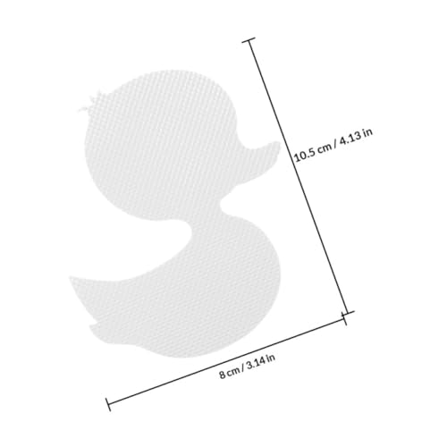 Pegatinas de pato para baño infantil y escaleras seguras con textura antideslizante 3