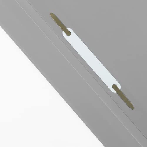 Oxford Schnellhefter A4, aus Kunststoff, grau, 10 Stück