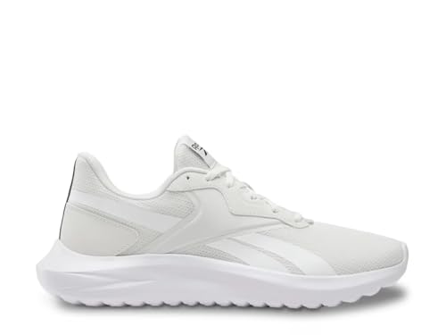 Reebok Energen Lux Gym Shoes for Men, Lightweight Athletic Mens Sneakers, Barely Grey/Washed Black/White, 9.5