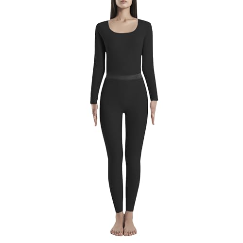Ensemble de sous-vêtements thermiques pour femme vêtement d'automne confortable