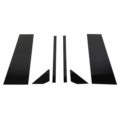 Accesorios exteriores premium: moldura para pilares de ventana con acabado negro brillante exclusivo