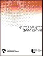 CSI MasterFormat 2004 Edition 0976239906 Book Cover