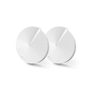 TP-Link Sistema Wi-Fi Deco M5 Whole Home Mesh, cobertura de até 3800 m², compatível com Amazon Echo/Alexa, proteção de segurança antivírus e controles parentais, pacote com 2
