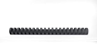 GBC 4028182 CombBind Binding Combs, 25 mm, 225 Sheet Capacity, A4, 21 Ring, Black, Pack of 50