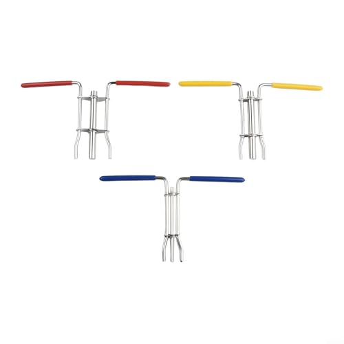 Yhenlovtt Kit de herramientas de instalación de sello de vástago de pistón de cilindro hidráulico, juego de 3 piezas con tamaños S/M/L (22-165 mm), acero inoxidable para aplicaciones automotrices y