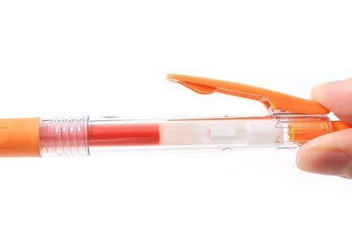 Image of Zebra Sarasa Clip Pen 0.7 mm, Orange (JJB15-OR)