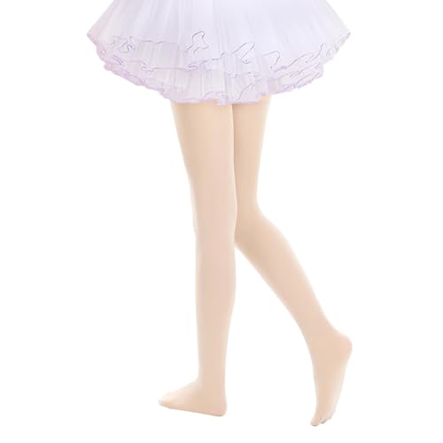 Komorebi Girls Ballet Tights Ultra Soft Convertible Dance Tights for Toddler Kids Women Footed Dance Stockings2