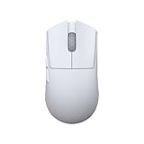 Darmoshark M3microPRO Mini Wireless Gaming Mouse,Tri-Mode 2.4G/USB-C/Bluetooth Mouse Up to 30000DPI,PAW3950 Optical Sensor Lightweight 43g,5 programmable Button,Computer Mouse for PC,Mac(White)