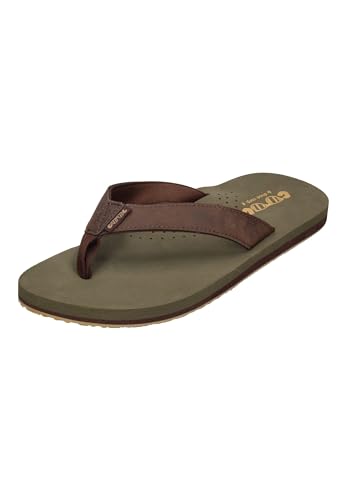 COOL shoe corp. - Tong - SIN OLIVE - Taille 45 - Confortable
