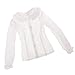 MonkeyJack Sweet Doll Girl Lantern Sleeve Shirt W/Lotus Leaf Collar For 1/3 BJD SD AS DZ DOD DOA Dress Up ACCS
