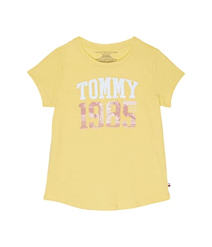 Image of Tommy Hilfiger Girls Sequin Flag Tee (Big Kids)