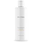 FARMASI Dr. C. Tónico facial de caléndula de atún, tónico facial diario para todo tipo de piel, tónico hidratante para enrojecimiento, tono de piel más suave, brillante y uniforme, 4.4 onzas líquidas