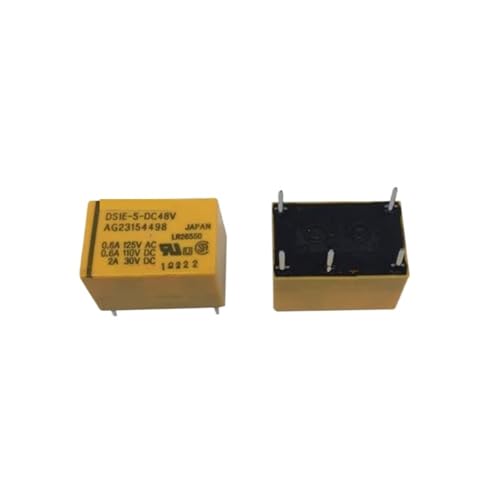 Relais DS1E-S-DC48V DS1ESDC48V miniature 48V de commande électronique 5 pin