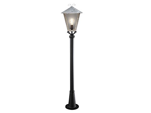Konstsmide Benu Standleuchte, B: 26 cm, T: 26 cm, H: 128 cm, 1 x 100 W, IP23, lackiertes Aluminium 436-320