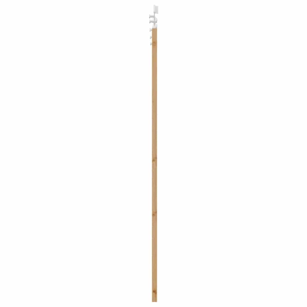 ORKDAL - Porta scorrevole in legno di pino massiccio e vetro di sicurezza, 73,5 x 198,5 cm, divisorio per soggiorno e camera da letto, sistema a binari silenzioso