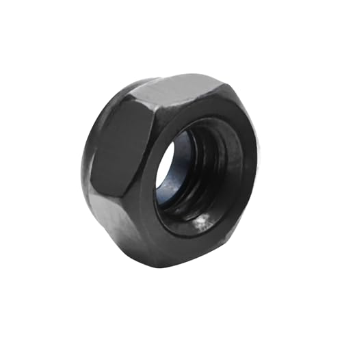 Boguish LOCKNUT01-50P-M5 50Pcs Hex Lock Nuts - Carbon Steel Self-Locking Nuts thumb #3