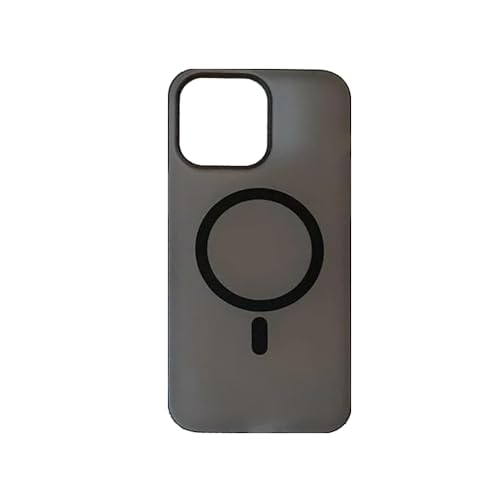 Image of amazon basics Luxury Paper Thin Case Cover for iPhone 12 | Matte Finish | Compatible with magsafe | (Black, iPhone 12) | Cover