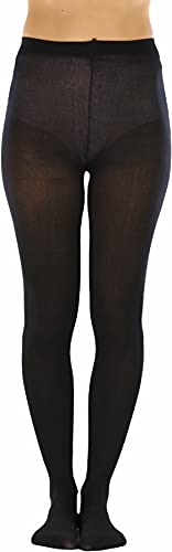 ToBeInStyle Women's Opaque Thigh Highs Stockings With Lace Up Backseam - Come Unlaced3