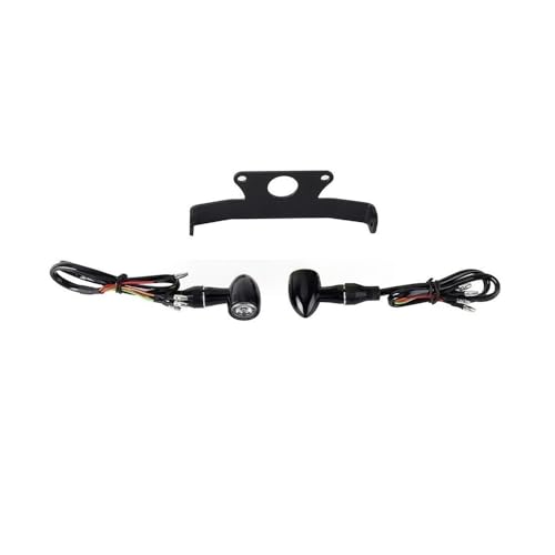 Feu stop moto premium en aluminium usiné et clignotant LED pour RH1250S